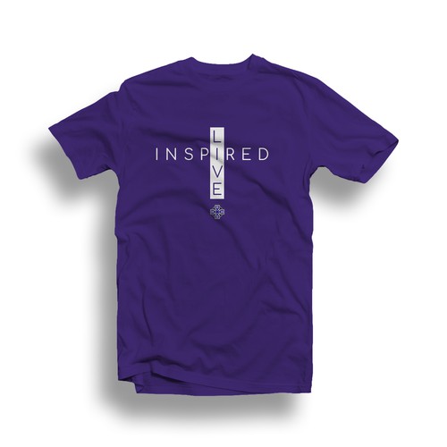 Design a Inspired Living Shirt Design réalisé par Yuni4769