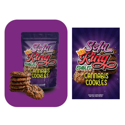 New and exciting brand of Cannabis Edibles! Design by anajaodesigns