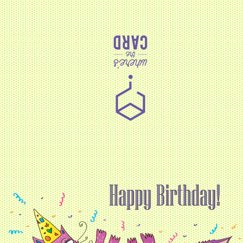 Create beautifully designed cards for Where's the card Design by velcheva