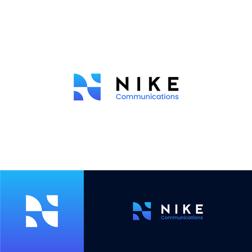 Nike Communications Logo Contest Design by mark992