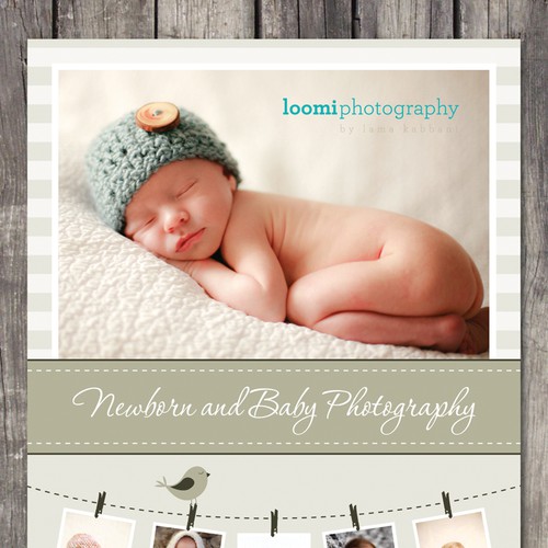 Loomi Photography needs a new postcard or flyer Design por Jelena 021