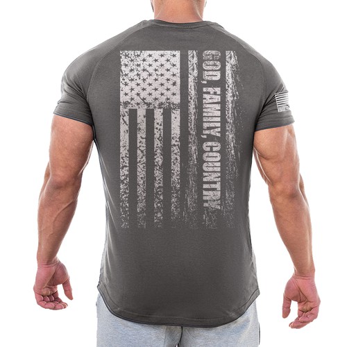Develop a patriotic shirt that represents: The individual patriot, God, Family, Country Design von ^^SHALOM^^