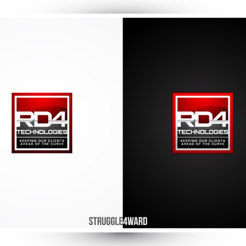 Create the next logo for RD4|Technologies Design by struggle4ward