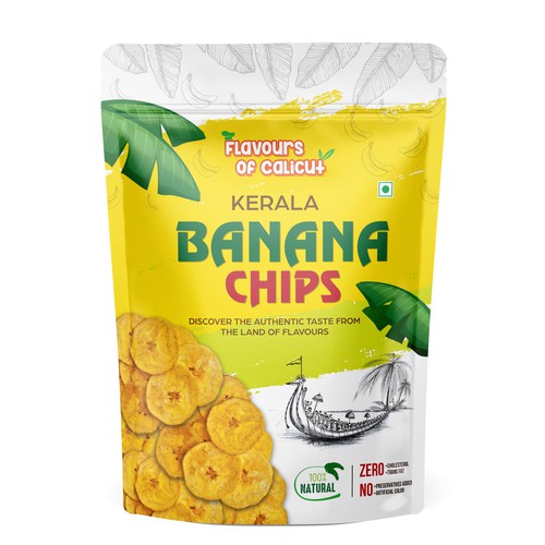 Package Design for Banana Chips Design réalisé par ✝DeSiGnEr✝JOHN