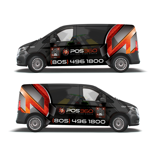Designs | POS360 Van Wrap | Car, truck or van wrap contest