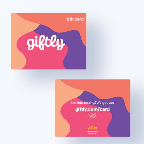 Delightful packaging for the perfect gift card Design by Ganesh Anvekar