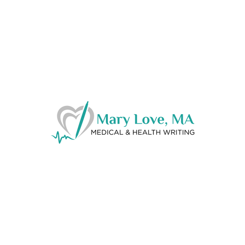 A friendly logo for a writer specializing in medicine & health Design by MK.n