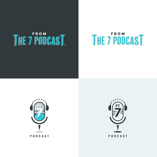 コンペ「Design clean logo for new podcast based in Charlotte North Carolina」のデザイン by Mahmoud H.さん 