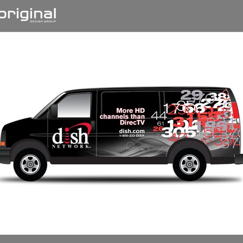 V&S 002 ~ REDESIGN THE DISH NETWORK INSTALLATION FLEET デザイン by tmcd