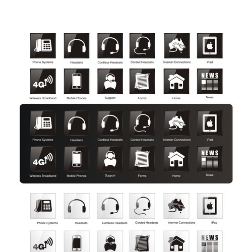 icon or button design for Com2 Communications Ontwerp door yellomello