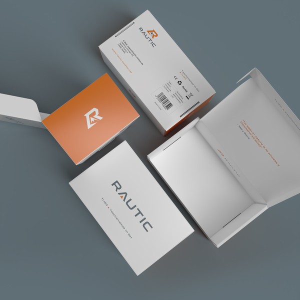 Design by Ahmed.elroumi titled "RAUTIC Packaging"