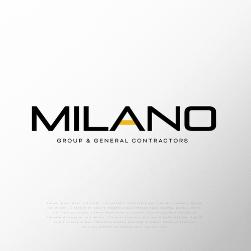 Milano Group logo refresh/modification Design by Michael San Diego CA