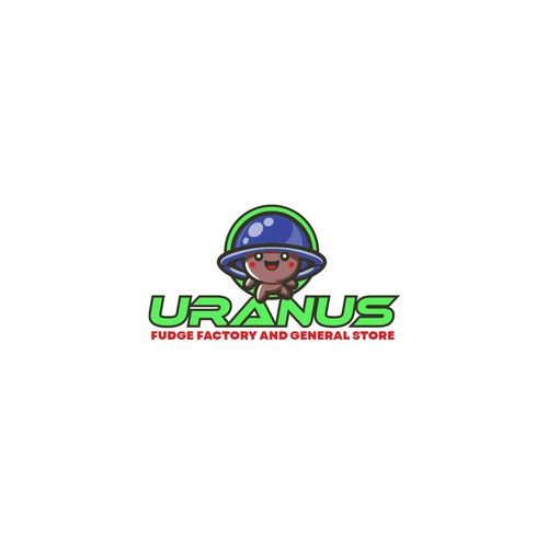 Mascot for Uranus Fudge Factory and General Store Design by BigLike