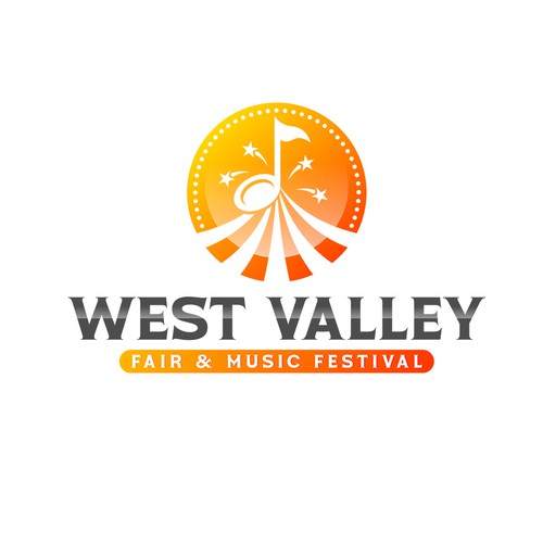 Logo design for West Valley Fair & Music Festival Design by KaruZone