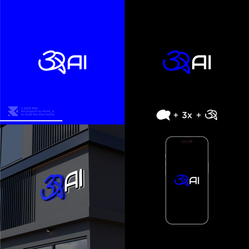 Design a Sleek and Modern Logo and Brand Identity for an AI Consulting Firm Design by ALdesign_