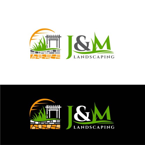 Hardscape/Landscape Logo Design, we build amazing backyards! Design by Schöpfer