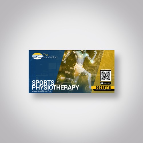 The Sports Clinic Physiotherapy starting in a new gym facility Design by Stanojevic