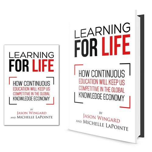 Learning for Life — create an elegant, important, and contemporary cover... Design by Artovia