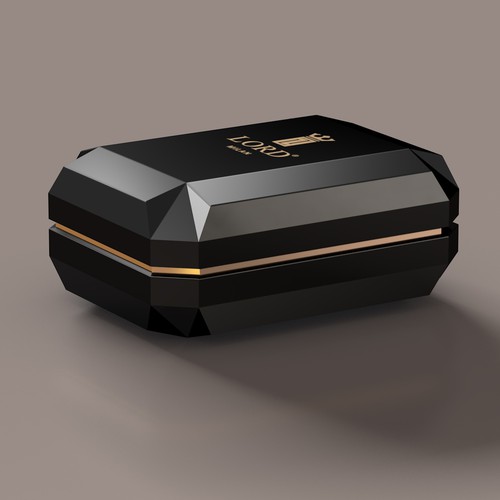 Luxury box for perfume bottle, 3D contest