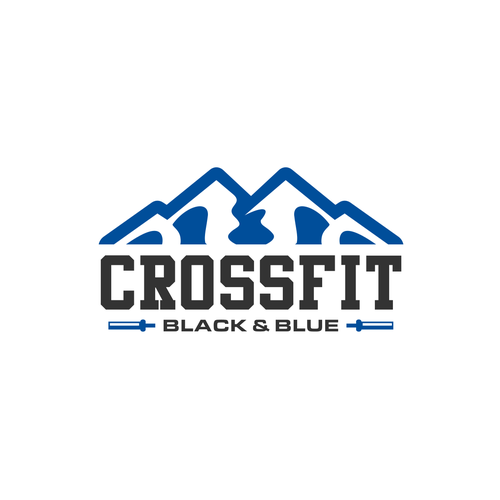 CrossFit Black & Blue -logo design Design by sriredjeki