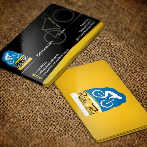 **modern Bike-store needs Business-Cards** Design by Nuhan Enterprise IT