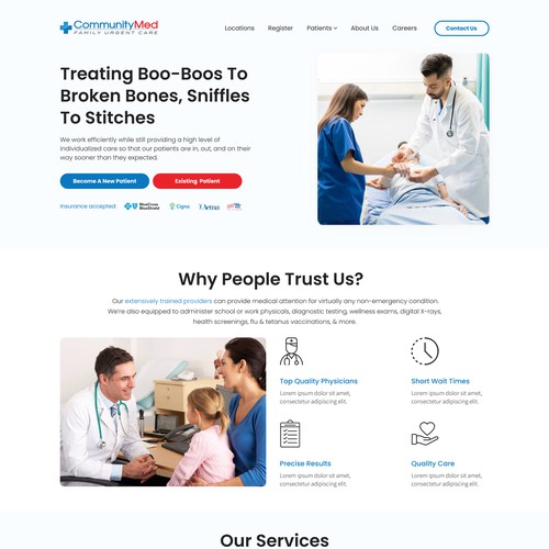 Web page design contest entry by Jasmin_A