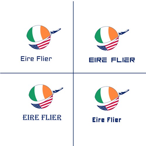 Design The Eire Flier logo di Eric Studio