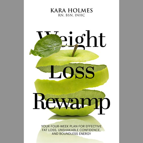 Design an eye-grabbing, compelling cover for a book on lasting weight loss Design by Aaniyah.ahmed
