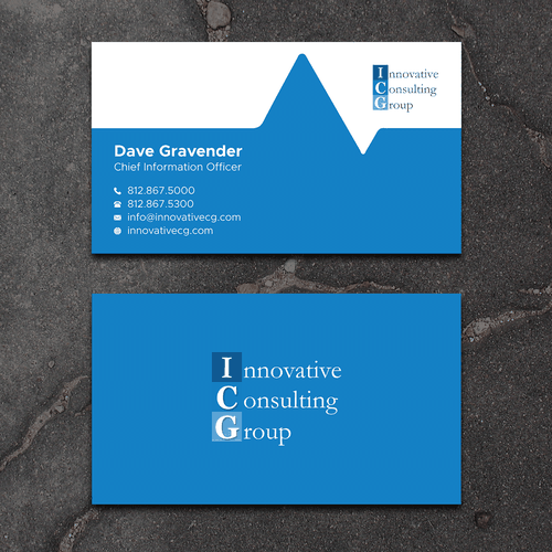 ICG Business Cards Design by boniamin