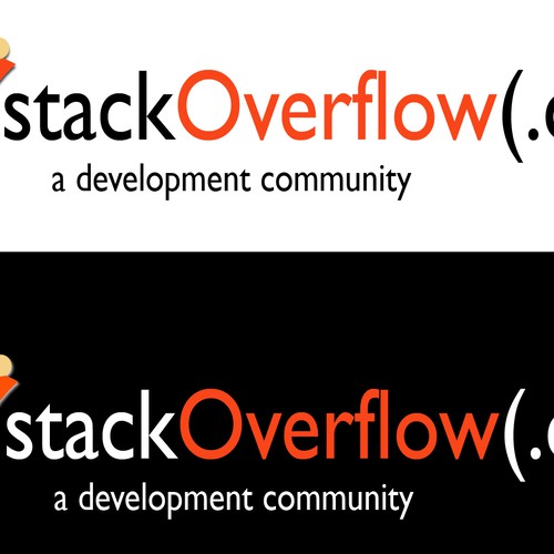 logo for stackoverflow.com デザイン by redwards