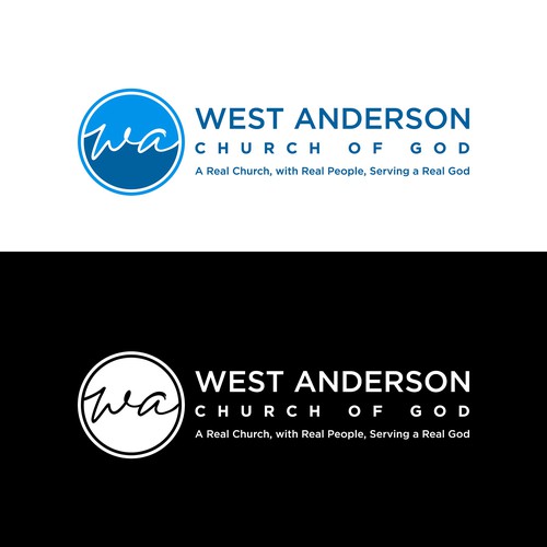 Design di Clean/Modern Logo for our church "West Anderson Church of God" di One Line Artist