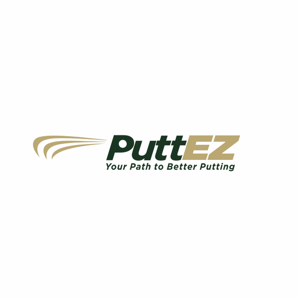 modern logo for golf putting training devices