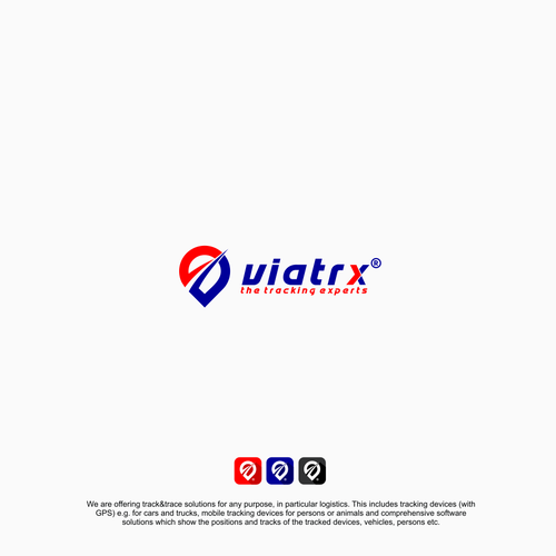 Logo Design for track&trace solution "viatrx" Design by Banaan™