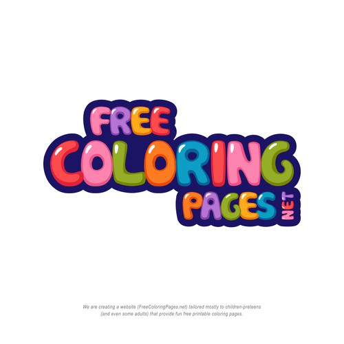 Help us create a logo for our coloring website! Design by paahry™