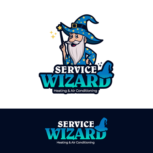 Service Wizard Logo Design by Luel