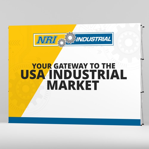 Design a banner for an automation exhibition Design von Manish Roul