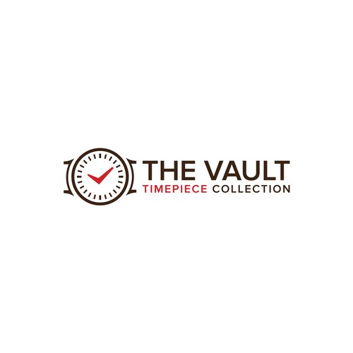 The Vault | Timepiece Collection Logo Contest Design by popydesign