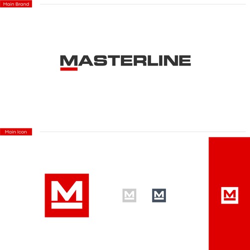 DISEÑO DE MARCA MASTERLINE Design by oakbrand™