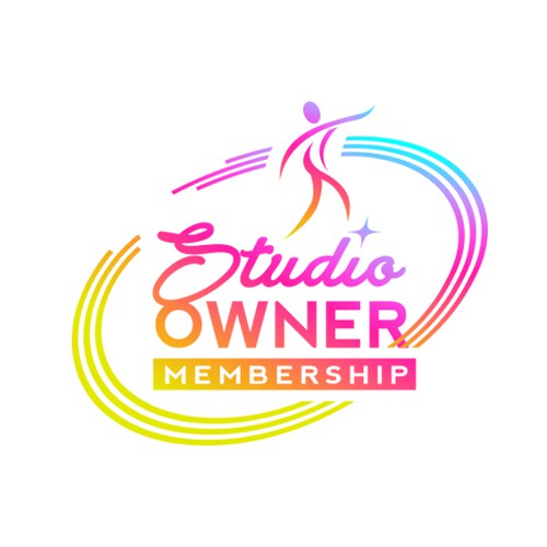 Logo for fun Dance Studio Owner Membership! 🤩 Design by Maher Sh