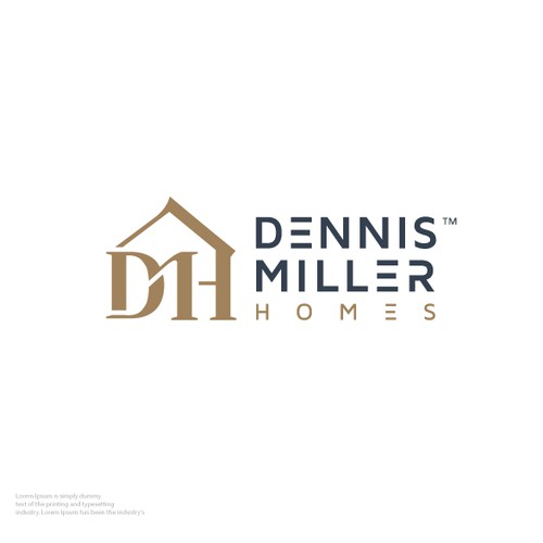 Design di Design a Logo for a Luxury Home Builder Blending Timeless Craftsmanship with Modern Precision di designhatti