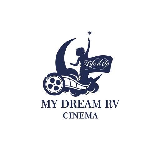 RV COMPANY EXPANDS INTO MOVIES AND PRODUCTION . NEED TO BLEND TO EXISTING LOGO Design by nanda juliyan