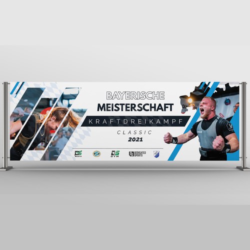 Unique, modern banner design for print - sports competition Design von David©S