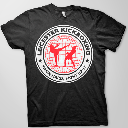 Leicester Kickboxing needs a new t-shirt design Design by brianbarrdesign