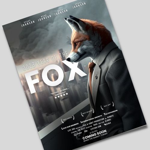 Design di Life360 2023 Year of the Fox Poster di Ashley Cannuli