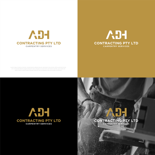 Carpentry business looking for a new and attractive logo. Design by brightshine