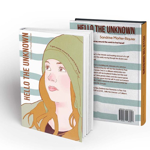 Create an inspiring book cover for an adventure-filled young women's fiction Design by Helga S