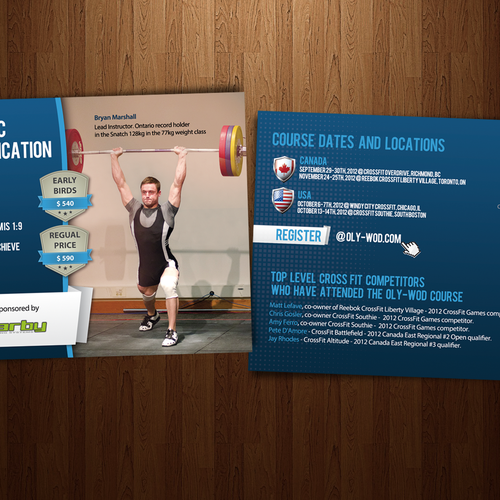 Darby Training Systems needs a new postcard or flyer Ontwerp door l.desideri86