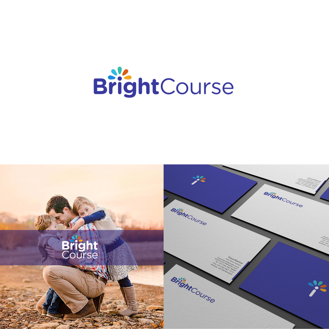 Bright BrightCourse Logo - because learning & growing rocks. | Logo ...