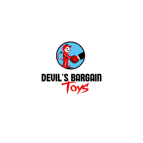 Quirky Retro action figure company logo Design by Graphic_Bro