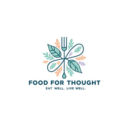 Fresh, Playful Island-Inspired Logo for Food For Thought – Organic Café & Market in the Florida Keys Design by marianaa